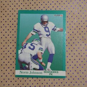 Norm Johnson #188 Football Card